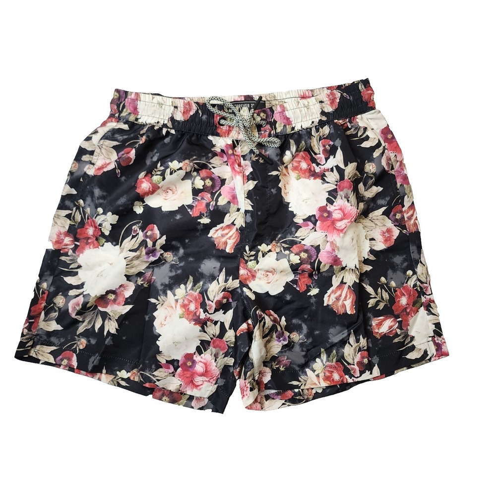 Forever 21 Men's Swimwear Shorts Bottoms‎ Elastic Waist Size Medium NWT